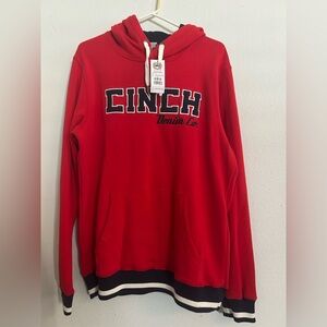 Cinch Bold Red Men's Hoodie